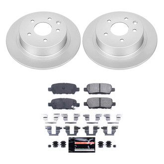 PowerStop® - Z23 Evolution Geomet® Plain Rear Brake Kit