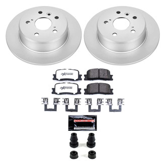 PowerStop® - Z36 Evolution Geomet® Plain Rear Brake Kit