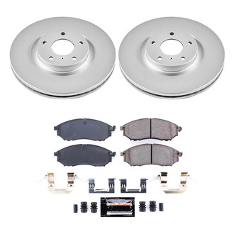 PowerStop® - Z23 Evolution Geomet® Plain Front Brake Kit
