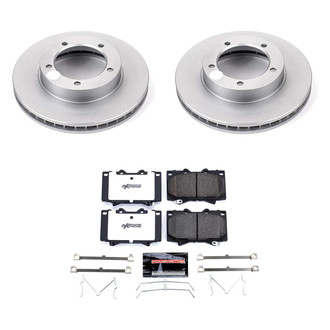 PowerStop® - Z36 Evolution Geomet® Plain Front Brake Kit