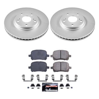 PowerStop® CPK1135-23 - Z23 Evolution Geomet® Plain Front Brake Kit