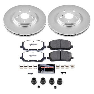 PowerStop® - Z36 Evolution Geomet® Plain Front Brake Kit