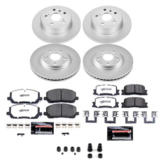 PowerStop® - Z36 Evolution Geomet® Plain Brake Kit