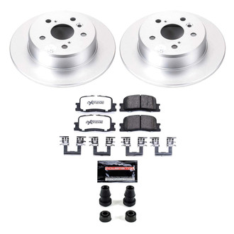 PowerStop® - Z36 Evolution Geomet® Plain Rear Brake Kit