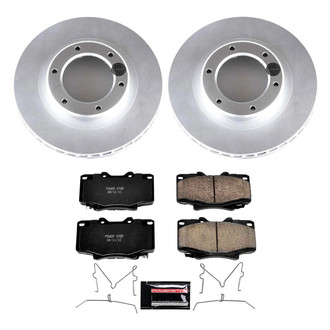 PowerStop® - Z23 Evolution Geomet® Plain Front Brake Kit