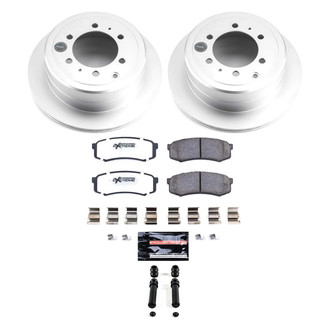 PowerStop® - Z36 Evolution Geomet® Plain Rear Brake Kit