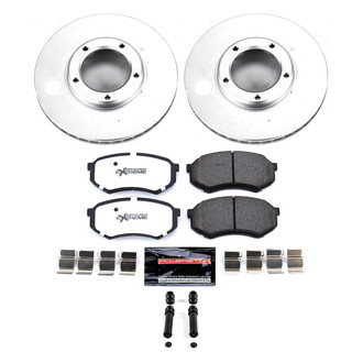 PowerStop® - Z36 Evolution Geomet® Plain Front Brake Kit