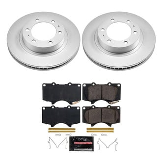 PowerStop® - Z23 Evolution Geomet® Plain Front Brake Kit