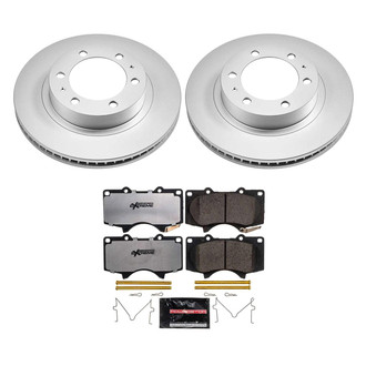 PowerStop® - Z36 Evolution Geomet® Plain Front Brake Kit