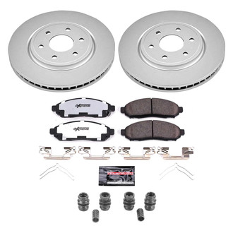 PowerStop® - Z36 Evolution Geomet® Plain Front Brake Kit