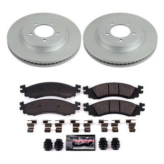 PowerStop® - Z23 Evolution Geomet® Plain Front Brake Kit