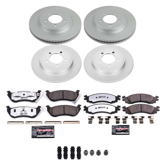 PowerStop® - Z36 Evolution Geomet® Plain Brake Kit