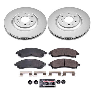 PowerStop® - Z23 Evolution Geomet® Plain Front Brake Kit