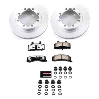 PowerStop® - Z36 Evolution Geomet® Plain Front Brake Kit