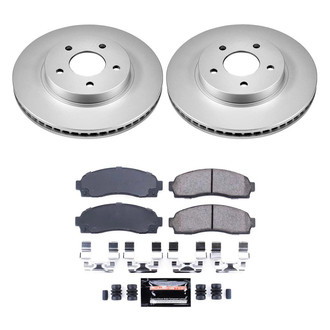 PowerStop® - Z23 Evolution Geomet® Plain Front Brake Kit
