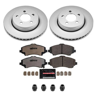 PowerStop® - Z36 Evolution Geomet® Plain Front Brake Kit