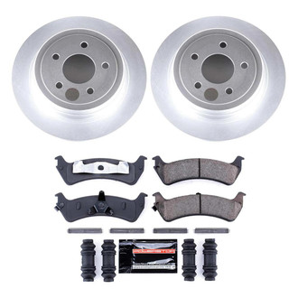 PowerStop® - Z23 Evolution Geomet® Plain Rear Brake Kit
