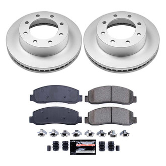 PowerStop® - Z23 Evolution Geomet® Plain Front Brake Kit