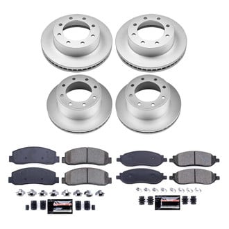 PowerStop® - Z23 Evolution Geomet® Plain Front and Rear Brake Kit