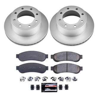 PowerStop® - Z23 Evolution Geomet® Plain Rear Brake Kit