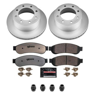 PowerStop® - Z36 Evolution Geomet® Plain Rear Brake Kit