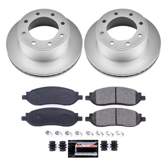 PowerStop® - Z23 Evolution Geomet® Plain Rear Brake Kit