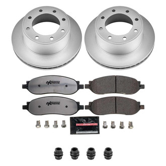 PowerStop® - Z36 Evolution Geomet® Plain Rear Brake Kit