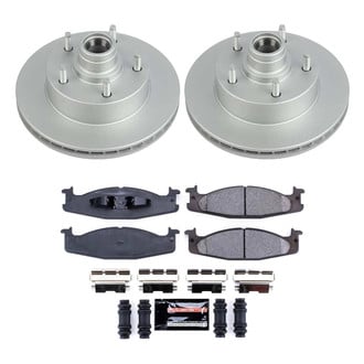 PowerStop® - Z23 Evolution Geomet® Plain Front Brake Kit