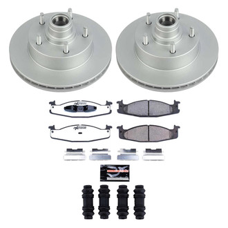 PowerStop® - Z36 Evolution Geomet® Plain Front Brake Kit