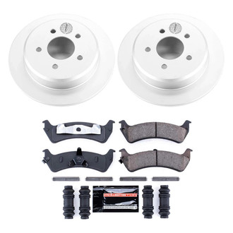 PowerStop® CPK1858-23 - Z23 Evolution Geomet® Plain Rear Brake Kit