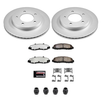 PowerStop® - Z36 Evolution Geomet® Plain Front Brake Kit