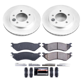 PowerStop® - Z23 Evolution Geomet® Plain Front Brake Kit