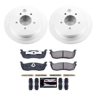 PowerStop® - Z23 Evolution Geomet® Plain Rear Brake Kit