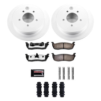 PowerStop® - Z36 Evolution Geomet® Plain Rear Brake Kit