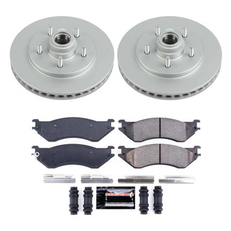 PowerStop® - Z23 Evolution Geomet® Plain Front Brake Kit