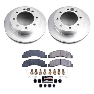 PowerStop® - Z23 Evolution Geomet® Plain Front Brake Kit
