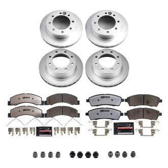 PowerStop® - Z36 Evolution Geomet® Plain Front and Rear Brake Kit
