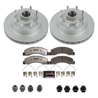 PowerStop® - Z36 Evolution Geomet® Plain Front Brake Kit