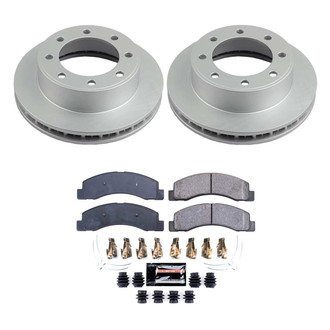 PowerStop® - Z23 Evolution Geomet® Plain Front Brake Kit