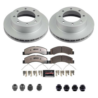 PowerStop® - Z36 Evolution Geomet® Plain Front Brake Kit