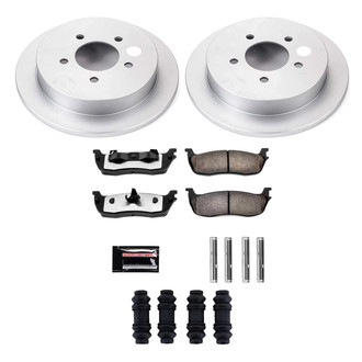 PowerStop® - Z36 Evolution Geomet® Plain Rear Brake Kit