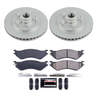 PowerStop® - Z23 Evolution Geomet® Plain Front Brake Kit