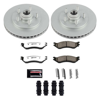 PowerStop® - Z36 Evolution Geomet® Plain Front Brake Kit