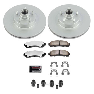 PowerStop® - Z36 Evolution Geomet® Plain Front Brake Kit
