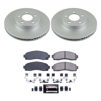 PowerStop® - Z23 Evolution Geomet® Plain Front Brake Kit