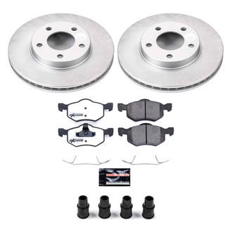 PowerStop® - Z36 Evolution Geomet® Plain Front Brake Kit