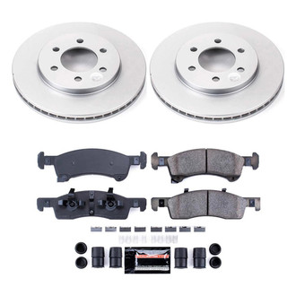 PowerStop® - Z23 Evolution Geomet® Plain Front Brake Kit