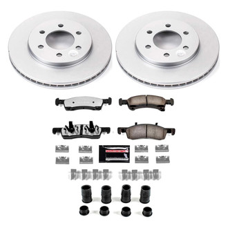 PowerStop® - Z36 Evolution Geomet® Plain Front Brake Kit