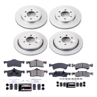 PowerStop® - Z23 Evolution Geomet® Plain Brake Kit