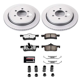 PowerStop® - Z36 Evolution Geomet® Plain Rear Brake Kit
